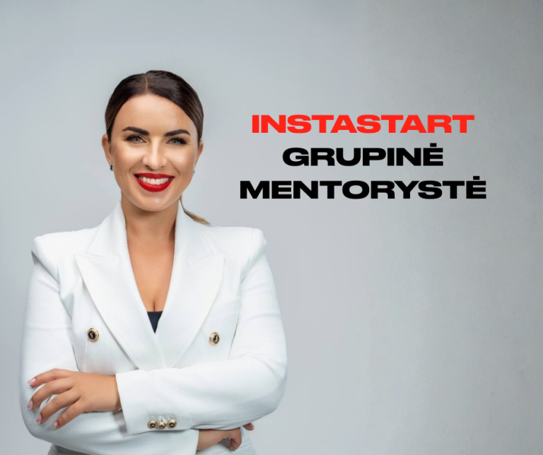 Grupinė mentorystė „INSTASTART 3.0”