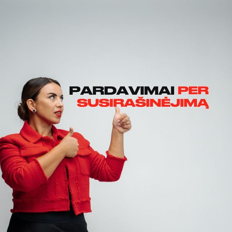 Pardavimai per susirašinėjimą